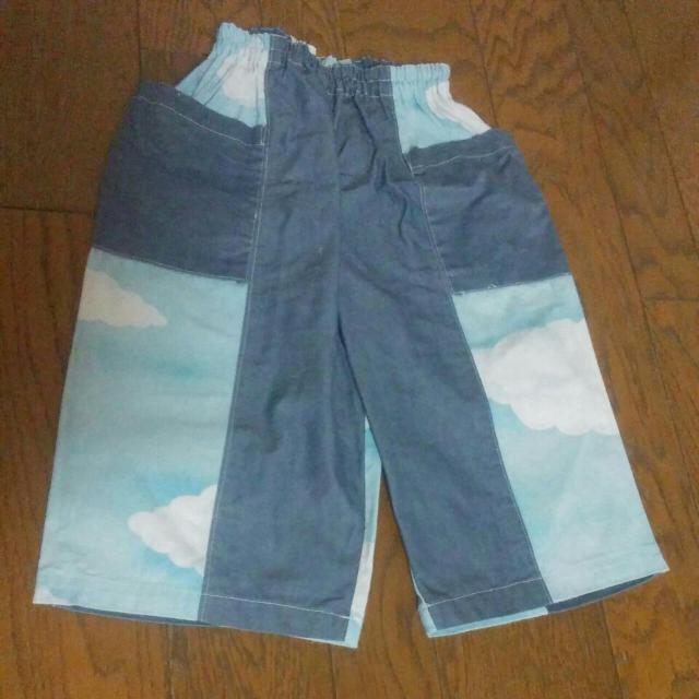 130 ハンドメイド 短パンツ ステテコ < キッズ/ベビー  130 ハンドメイド 短パンツ ステテコ  < キッズ/ベビーの