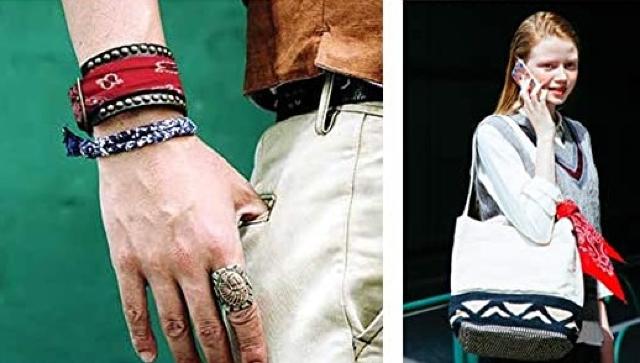 衝撃100円セール★ベストセラー バンダナ  ペイズリーレッド < 女性ファッション  衝撃100円セール★ベストセラー バンダナ  ペイズリーレッド < 女性ファッションの