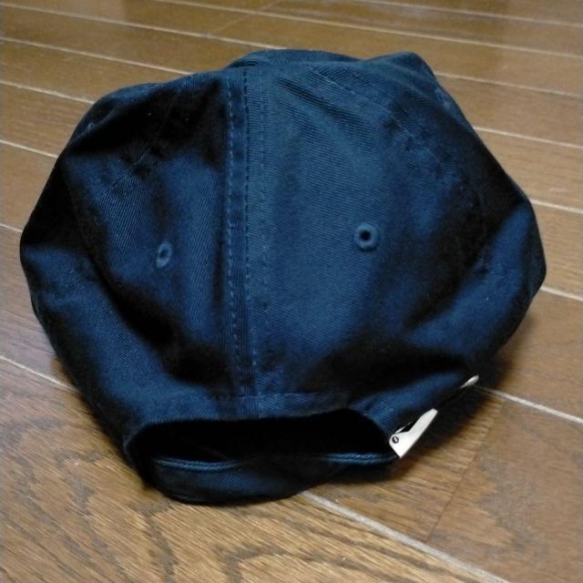 CAT FACEパッチCAP ネイビー アジャスタブルフィット < 女性ファッション  CAT FACEパッチCAP ネイビー アジャスタブルフィット < 女性ファッションの