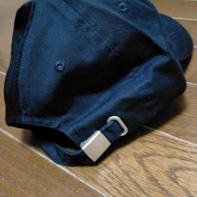 CAT FACEパッチCAP ネイビー アジャスタブルフィット < 女性ファッション  CAT FACEパッチCAP ネイビー アジャスタブルフィット < 女性ファッションの
