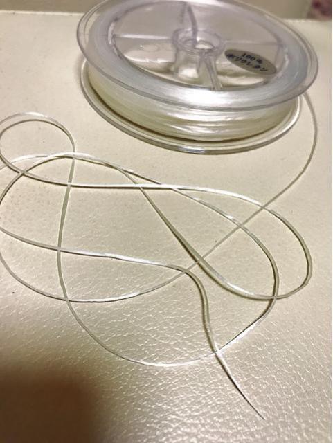 クリスタルライン アクセサリー用白色ゴム 0.5mm 弾性があり < 男性アクセサリー/時計  クリスタルライン アクセサリー用白色ゴム 0.5mm 弾性があり < 男性アクセサリー/時計の