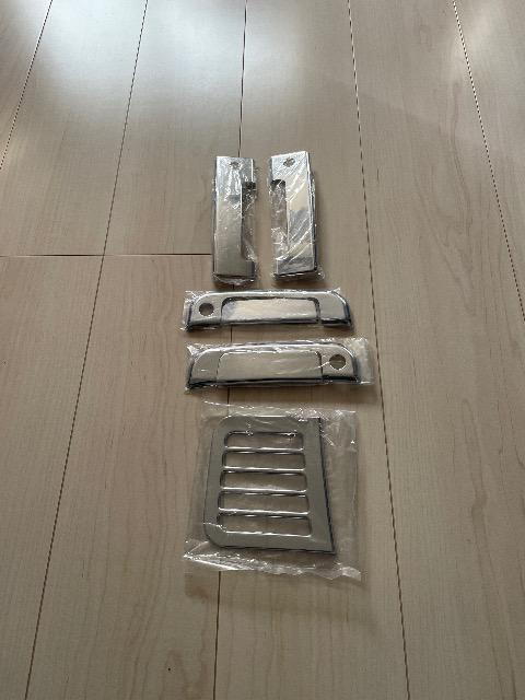 新品!100系ハイエースバン/ハイエースワゴン/レジアスエースバン!アウタードアハンドル&ダクト3Dクロームメッキカバーセット! < 自動車/バイク 新品!100系ハイエースバン/ハイエースワゴン/レジアスエースバン!アウタードアハンドル&ダクト3Dクロームメッキカバーセット! < 自動車/バイク