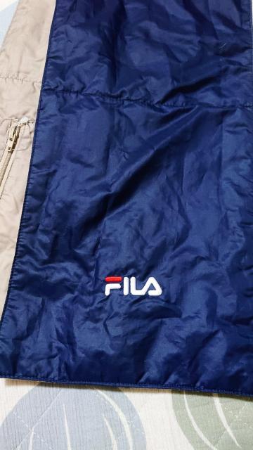 FILA ナイロンリバーシブルマフラー ショール < 女性ファッション  FILA ナイロンリバーシブルマフラー ショール < 女性ファッションの