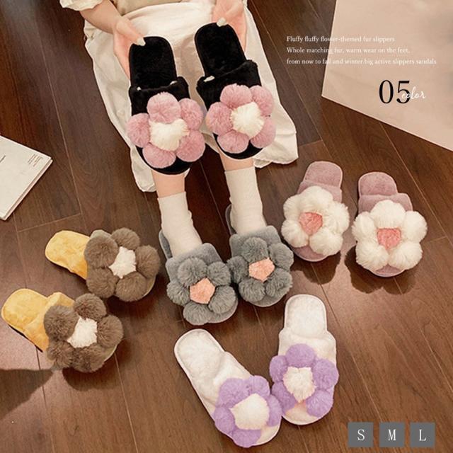 送料無料 新品 ファースリッパ 可愛い ルームシューズ < 女性ファッション  送料無料 新品 ファースリッパ 可愛い ルームシューズ  < 女性ファッションの