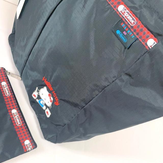 ★新品★LeSportsac レスポートサック ハローキティー 黒色 ブラック  トートバッグ  ポーチ セット 7891送料無料 < 女性ファッション  ★新品★LeSportsac レスポートサック ハローキティー 黒色 ブラック  トートバッグ  ポーチ セット 7891送料無料 < 女性ファッションの