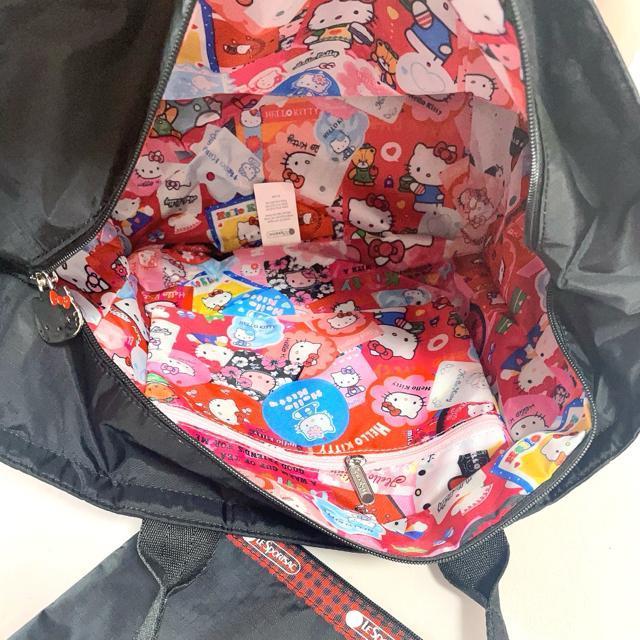 ★新品★LeSportsac レスポートサック ハローキティー 黒色 ブラック  トートバッグ  ポーチ セット 7891送料無料 < 女性ファッション  ★新品★LeSportsac レスポートサック ハローキティー 黒色 ブラック  トートバッグ  ポーチ セット 7891送料無料 < 女性ファッションの