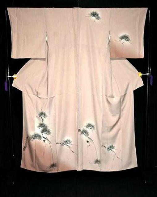 【最高級】新品同様 暈し染め 手描きの松 付下げ 身丈158cm 裄丈63cm T3522 < 女性ファッション  【最高級】新品同様 暈し染め 手描きの松 付下げ 身丈158cm 裄丈63cm T3522 < 女性ファッションの