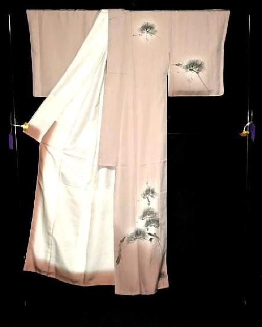 【最高級】新品同様 暈し染め 手描きの松 付下げ 身丈158cm 裄丈63cm T3522 < 女性ファッション  【最高級】新品同様 暈し染め 手描きの松 付下げ 身丈158cm 裄丈63cm T3522 < 女性ファッションの