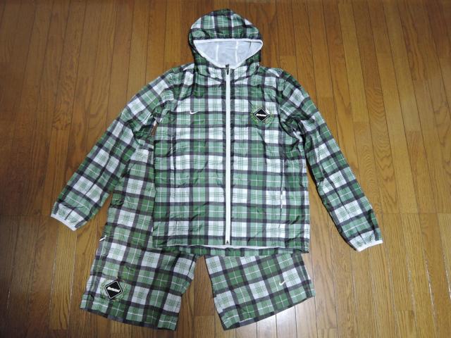 F.C.REAL BRISTOL×NIKEチェック柄パーカージャケット+ショーツ セットアップ FCRBブリストル ハーフパンツ < ブランド  F.C.REAL BRISTOL×NIKEチェック柄パーカージャケット+ショーツ セットアップ FCRBブリストル ハーフパンツ  < ブランドの