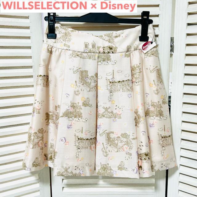 新品 WILLSELECTION Disneyコラボ プリーツスカート 1 < ブランド  新品 WILLSELECTION Disneyコラボ プリーツスカート 1  < ブランドの