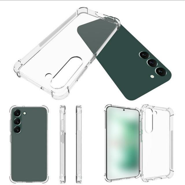 Galaxy S23 P[X NA Jo[ TPU \tgP[X   Ɠd/AV 