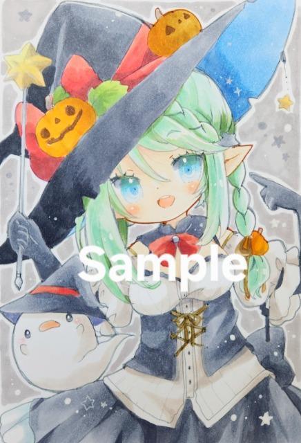 イラスト原画:ハロウィン魔女さん < アニメ/コミック/キャラクター  イラスト原画:ハロウィン魔女さん < アニメ/コミック/キャラクターの