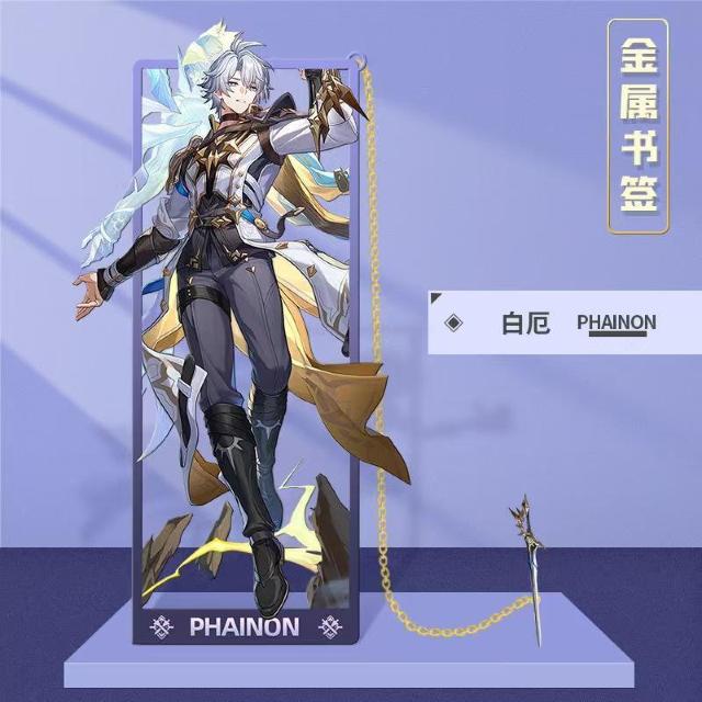 崩壊スターレイル 金属製ブックマークしおり ファイノン < ホビー 崩壊スターレイル 金属製ブックマークしおり ファイノン < ホビーの