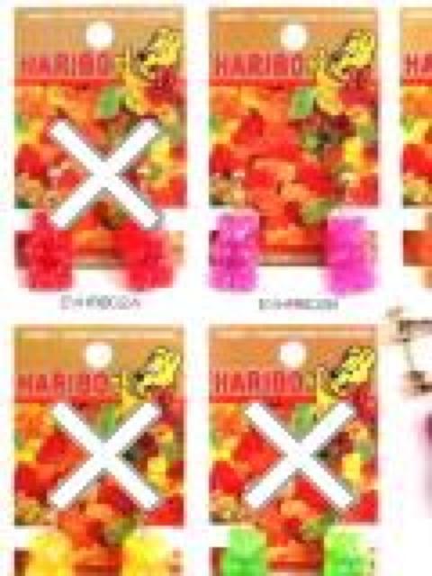 HARIBO・ハリボーベアグミ風チャームイヤリング。パープル < 女性アクセサリー/時計  HARIBO・ハリボーベアグミ風チャームイヤリング。パープル < 女性アクセサリー/時計の