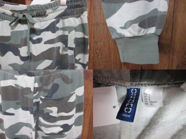 ☆H&M/エイチアンドエム カモ柄 スウェットパンツ/メンズ/S☆新品 < ブランド ☆H&M/エイチアンドエム カモ柄 スウェットパンツ/メンズ/S☆新品 < ブランドの