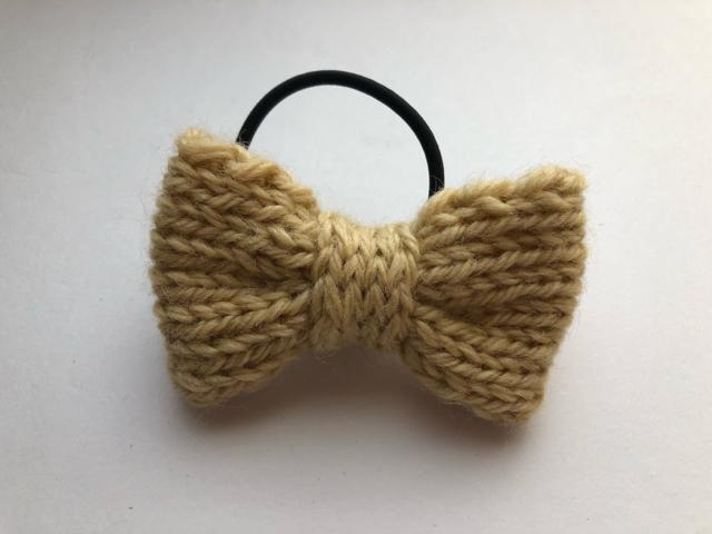ハンドメイド ヘアゴム ぷっくりリボン♪ ウール SM2好き < 女性ファッション  ハンドメイド ヘアゴム ぷっくりリボン♪ ウール SM2好き  < 女性ファッションの