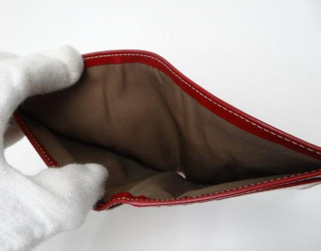 フェンディ ズッキーノ 二つ折り財布 札入れ レッド 美品【送料無料】 < ブランド フェンディ ズッキーノ 二つ折り財布 札入れ レッド 美品【送料無料】 < ブランドの