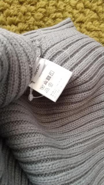 titivata*新品**ボリュームスリーブ スリットリブニット < ブランド  titivata*新品**ボリュームスリーブ スリットリブニット < ブランドの