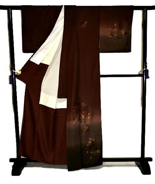 【最高級】美品 暈し染め 金彩 総シシュウ 花玉手箱文 1つ紋 付下げ 身丈161.5cm 裄丈64.5cm Y3375 < 女性ファッション  【最高級】美品 暈し染め 金彩 総シシュウ 花玉手箱文 1つ紋 付下げ 身丈161.5cm 裄丈64.5cm Y3375 < 女性ファッションの