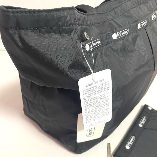 ★新品未使用★LeSportsac レスポートサック 黒色 ブラック  トートバッグ  ポーチ セット 7891 送料無料 < 女性ファッション  ★新品未使用★LeSportsac レスポートサック 黒色 ブラック  トートバッグ  ポーチ セット 7891 送料無料 < 女性ファッションの