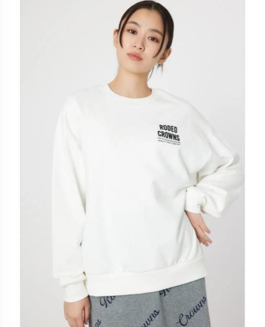 ロデオ★ 王冠 ロゴスウェット(ホワイト) < ブランド ロデオ★ 王冠 ロゴスウェット(ホワイト) < ブランドの