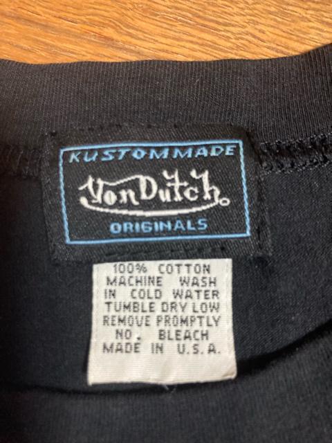 1883.未使用☆ヴォンダッチ☆ロゴストーン半袖Tシャツ☆黒/ブラック < 女性ファッション  1883.未使用☆ヴォンダッチ☆ロゴストーン半袖Tシャツ☆黒/ブラック < 女性ファッションの