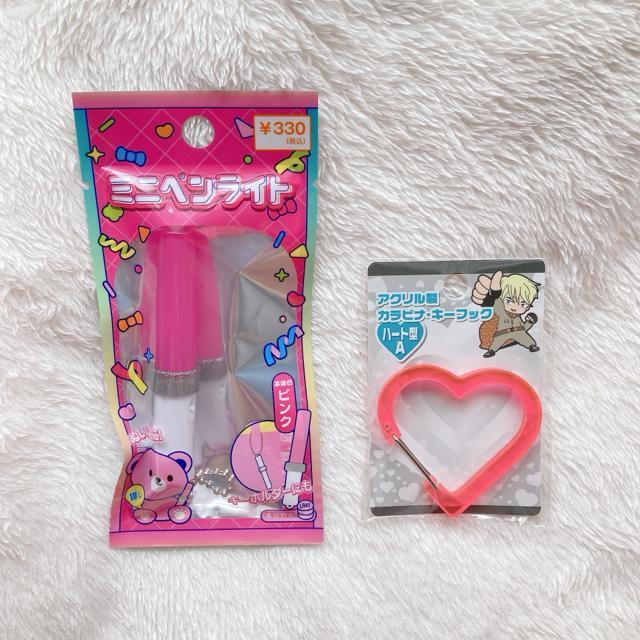 オタ活 ミニペンライト ハート型 カラビナ ピンク 桃色 ぬい活 キーホルダー N2m < インテリア/ライフ オタ活 ミニペンライト ハート型 カラビナ ピンク 桃色 ぬい活 キーホルダー N2m < インテリア/ライフの