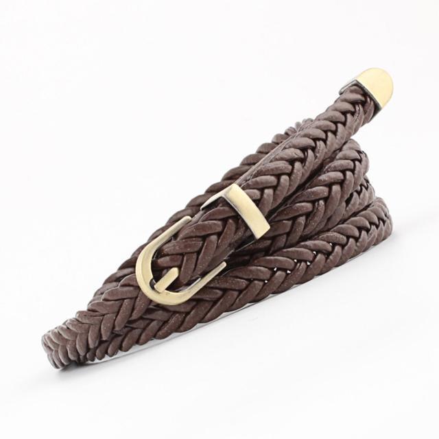 送料無料 新品 メッシュベルト レディース 編み込み ウエストマーク 細身 バックル < 女性ファッション  送料無料 新品 メッシュベルト レディース 編み込み ウエストマーク 細身 バックル < 女性ファッションの