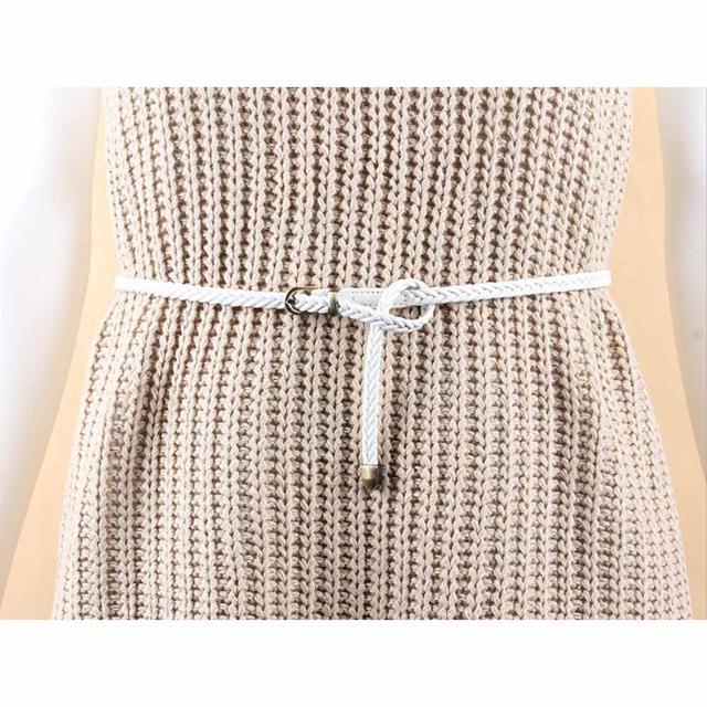 送料無料 新品 メッシュベルト レディース 編み込み ウエストマーク 細身 バックル < 女性ファッション  送料無料 新品 メッシュベルト レディース 編み込み ウエストマーク 細身 バックル < 女性ファッションの