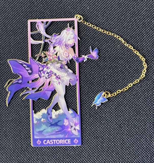 崩壊スターレイル 金属製ブックマークしおり キャストリス < ホビー 崩壊スターレイル 金属製ブックマークしおり キャストリス < ホビーの