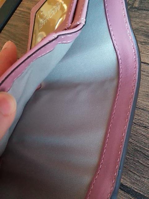 MICHAEL KORS 三つ折り財布 ピンク 革 < ブランド MICHAEL KORS 三つ折り財布 ピンク 革 < ブランドの