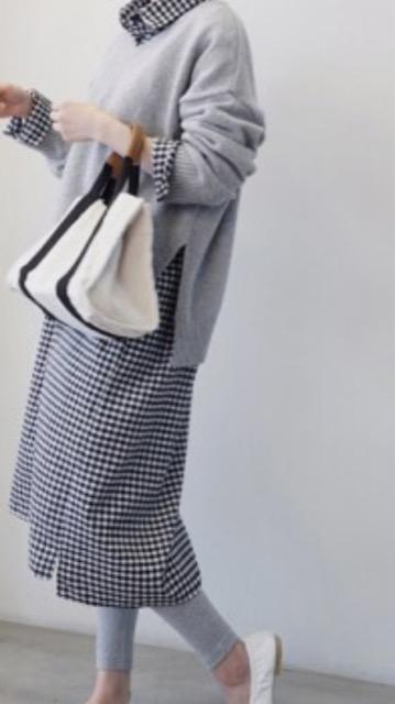 ☆新品☆定番チェック柄ロングワンピース < 女性ファッション  ☆新品☆定番チェック柄ロングワンピース < 女性ファッションの