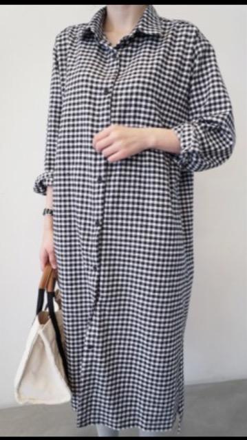 ☆新品☆定番チェック柄ロングワンピース < 女性ファッション  ☆新品☆定番チェック柄ロングワンピース < 女性ファッションの