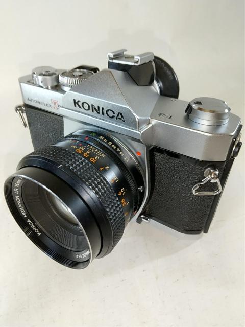 KONICA T3 + HEXANON 50/1.7  �� �Ɠd/AV�� 