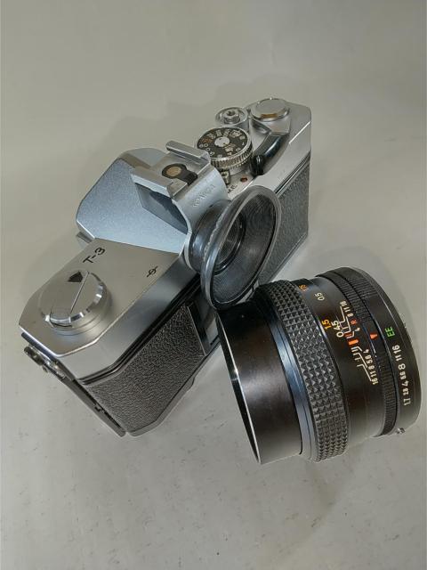 KONICA T3 + HEXANON 50/1.7 �� �Ɠd/AV�� 