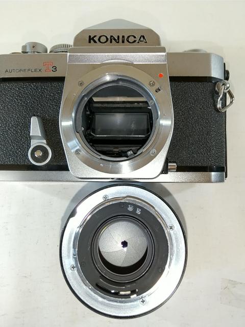 KONICA T3 + HEXANON 50/1.7 �� �Ɠd/AV�� 