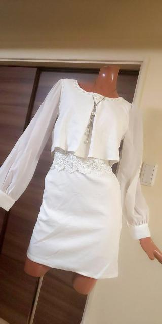 新品☆DURAS☆M〜Lホワイトパール胸下切替ミニワンピース < ブランド  新品☆DURAS☆M〜Lホワイトパール胸下切替ミニワンピース < ブランドの