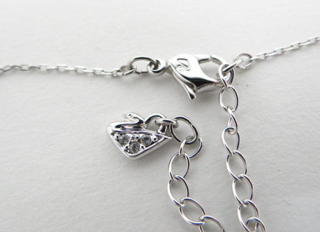 SWAROVSKI スワロフスキー ハート ラインストーン ネックレス&ピアスセット シルバー<USED>【送料無料】 < 女性アクセサリー/時計 SWAROVSKI スワロフスキー ハート ラインストーン ネックレス&ピアスセット シルバー<USED>【送料無料】 < 女性アクセサリー/時計の