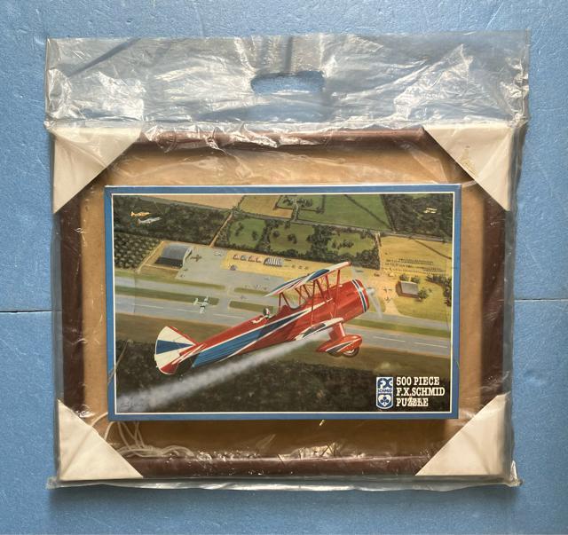 エアーショー 航空ショー 航空祭 アクロバット機 複葉機 イラスト ジグソーパズル & 500P 専用 木製 パネル セット < おもちゃ エアーショー 航空ショー 航空祭 アクロバット機 複葉機 イラスト ジグソーパズル & 500P 専用 木製 パネル セット < おもちゃの