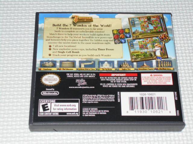 DS★7 WONDERS 2 海外版 北米版 < ゲーム本体/ソフト  DS★7 WONDERS 2 海外版 北米版 < ゲーム本体/ソフトの