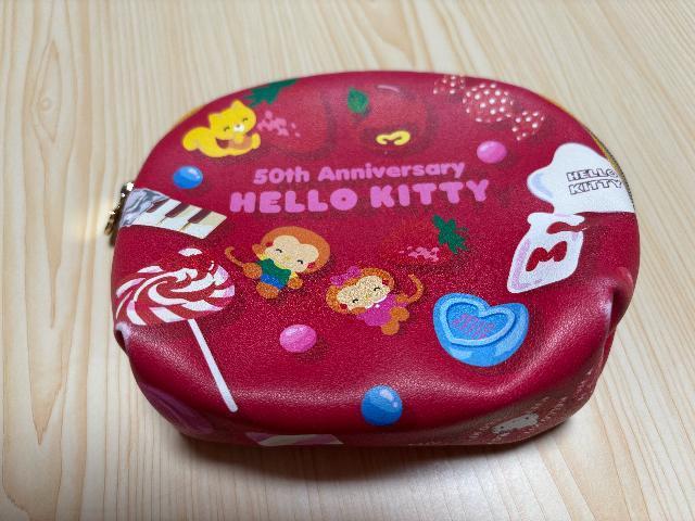 中古 キティくじ★50周年ポーチ < おもちゃ  中古 キティくじ★50周年ポーチ  < おもちゃの