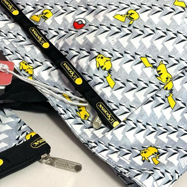 ★新品★LeSportsac レスポートサック ピカチュウモノグラム トートバッグ  ポーチ セット 7891 送料無料 < 女性ファッション  ★新品★LeSportsac レスポートサック ピカチュウモノグラム トートバッグ  ポーチ セット 7891 送料無料 < 女性ファッションの