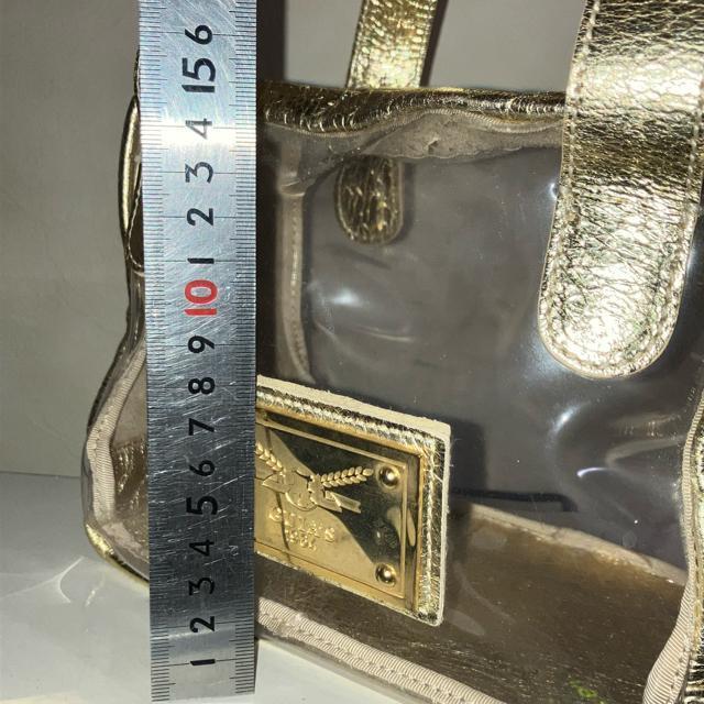 イタリア製 サイコロバッグ 皮革製 クリアビニール ハンドバッグ レザー 2WAY トートバッグ < 女性ファッション イタリア製 サイコロバッグ 皮革製 クリアビニール ハンドバッグ レザー 2WAY トートバッグ < 女性ファッションの