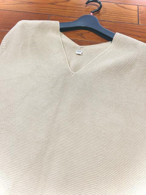 【サイズS】UNIQLO◆ベージュ◆3DVネックコクーンニット◆即発送 < ブランド  【サイズS】UNIQLO◆ベージュ◆3DVネックコクーンニット◆即発送 < ブランドの
