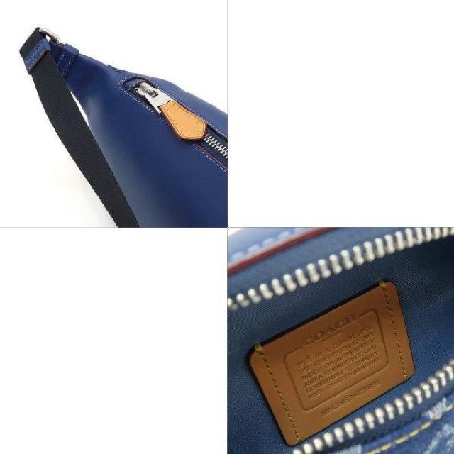 ◆ 新品 本物 ◆ COACH コーチ デニム シグネチャー ウエストバッグ ボディバッグ ウエストポーチ 保存袋 CY886 < ブランド  ◆ 新品 本物 ◆ COACH コーチ デニム シグネチャー ウエストバッグ ボディバッグ ウエストポーチ 保存袋 CY886 < ブランドの