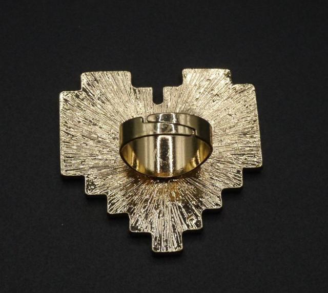 新品 ゴスロリ姫系 アンティーク調 大きなハート リング指輪 フリー ゴシック ヴィンテージ風 ヴィクトリアン < 女性アクセサリー/時計 新品 ゴスロリ姫系 アンティーク調 大きなハート リング指輪 フリー ゴシック ヴィンテージ風 ヴィクトリアン < 女性アクセサリー/時計の