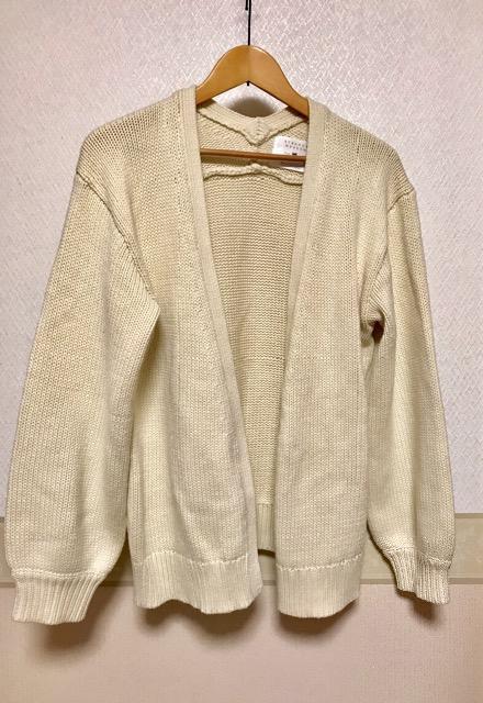 コットン ざっくりニットカーディガン 白 < 女性ファッション コットン ざっくりニットカーディガン 白 < 女性ファッションの