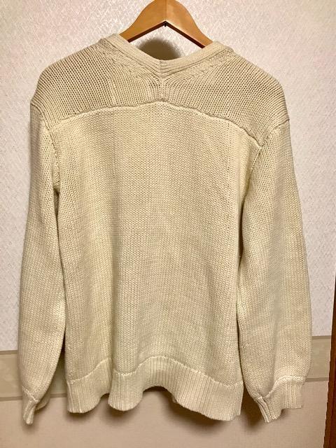 コットン ざっくりニットカーディガン 白 < 女性ファッション コットン ざっくりニットカーディガン 白 < 女性ファッションの