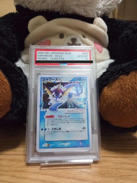 �|�P�����J�[�h �V�����[�Y PROMO PSA10 GEM MT 2005�N �z�� F.M. 10000PTS. 