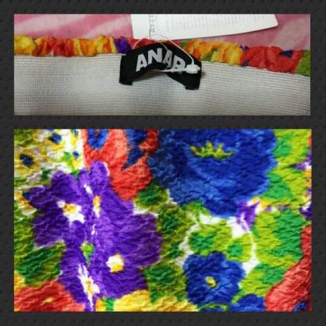 ANAP★新品★ブークレーストレッチミニスカ/オレンジ系 < ブランド  ANAP★新品★ブークレーストレッチミニスカ/オレンジ系 < ブランドの